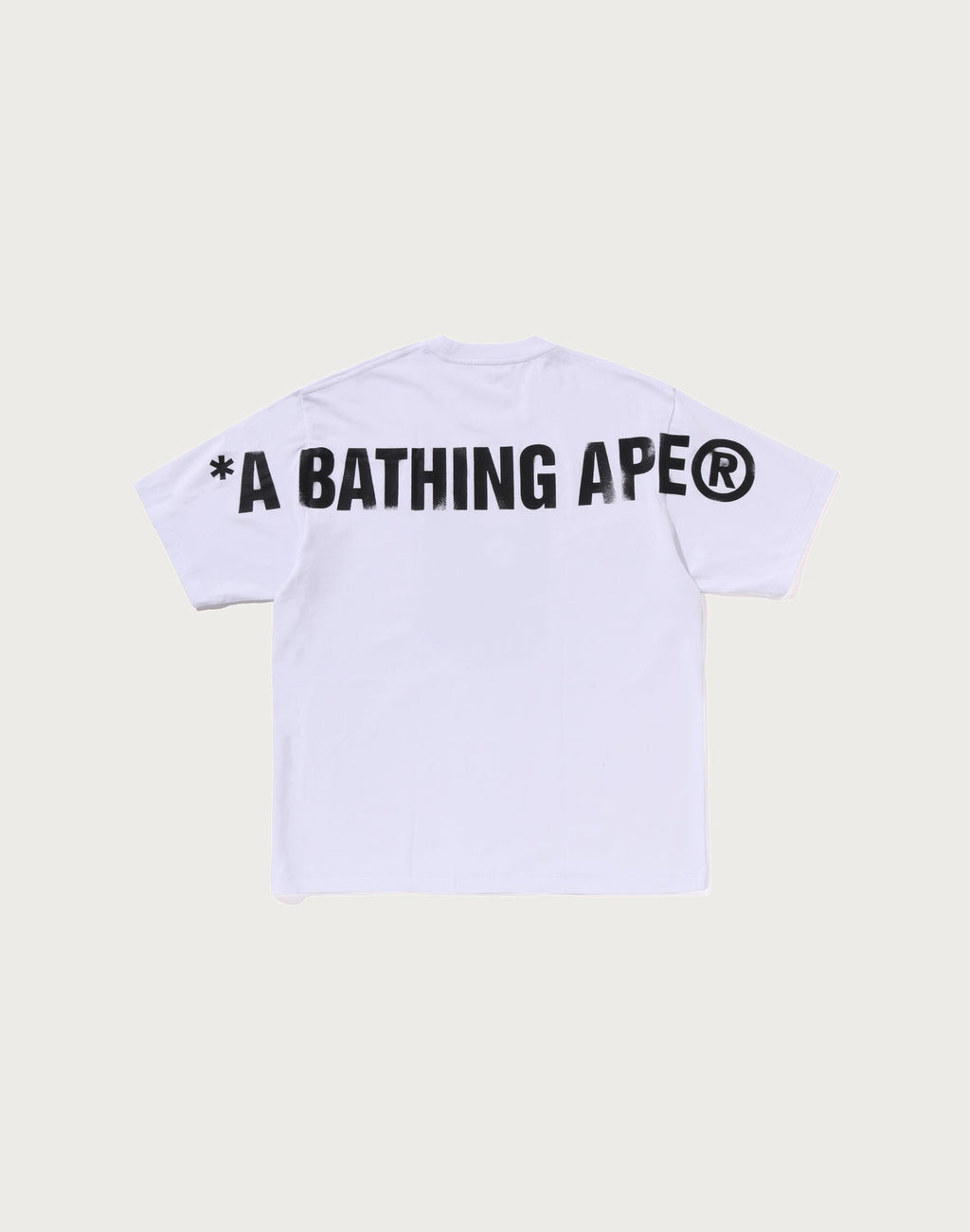 SPRAY PRINT APE HEAD RELAXED FIT TEE #2 MENS