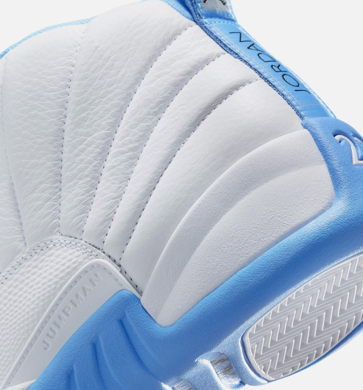 Air Jordan 12 Retro "White and University Blue" Men's Shoe – White/University Blue/Metallic Silver