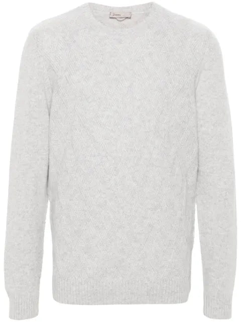 Herno mélange cashmere jumper