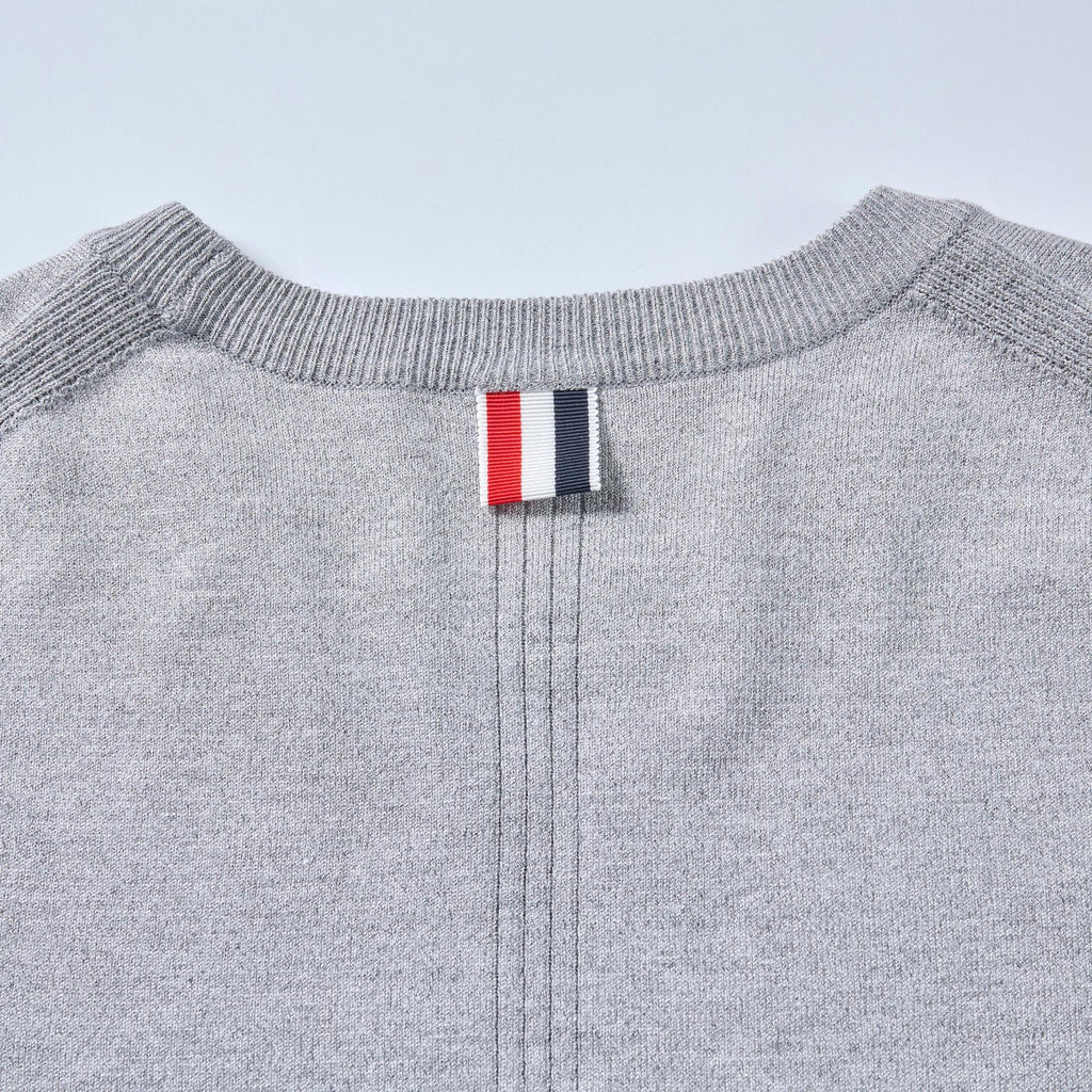 Thom Browne Women's Tricolor Short Sleeve Sweater