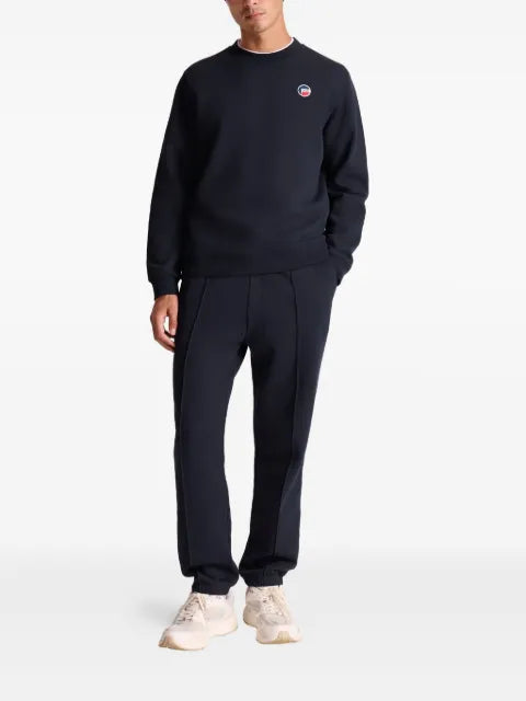 Fusalp crew-neck logo sweatshirt