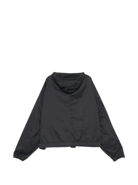 Thom Browne poly tech cropped parka
