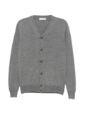 SERGIO MORETTI FIRENZE V-neck button-up cardigan