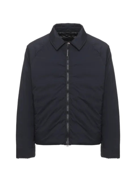 Canada Goose Lodge logo-patch jacket