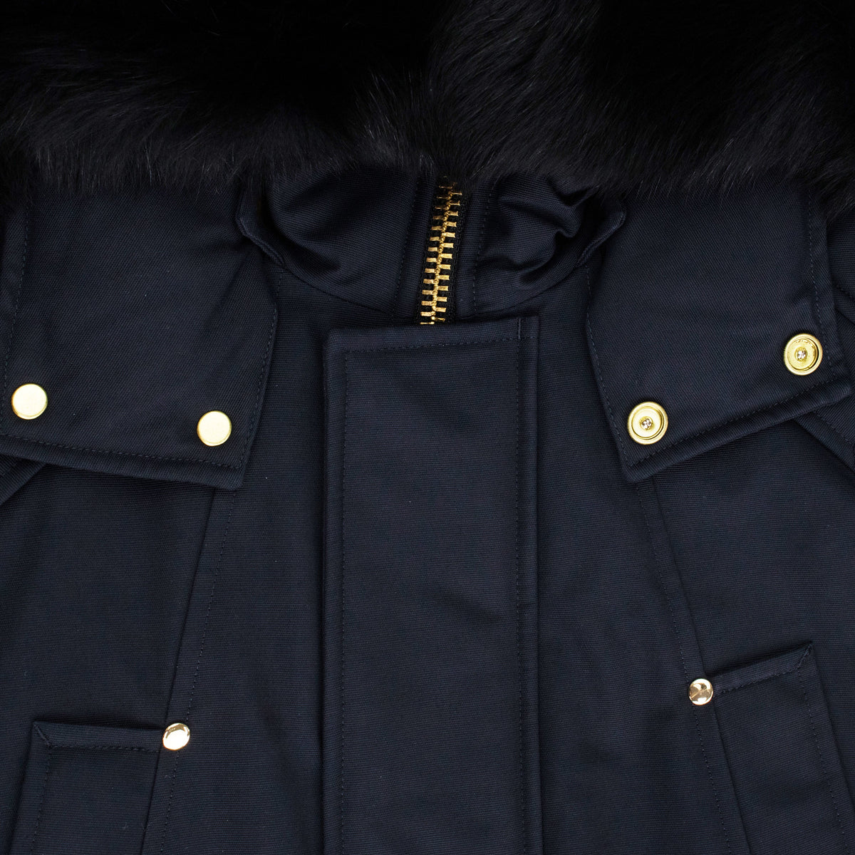Navy / Black Stag Lake Parka