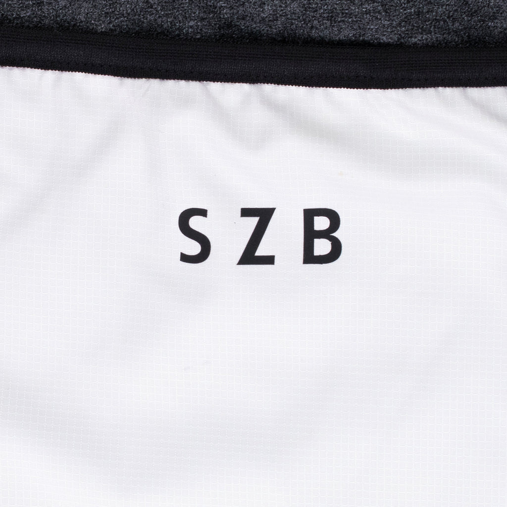 x Sasazuka Bowl White See Saw Cloth Bucket Bag