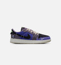 Air Jordan 1 Low OG Grade School Shoes - Regency Purple