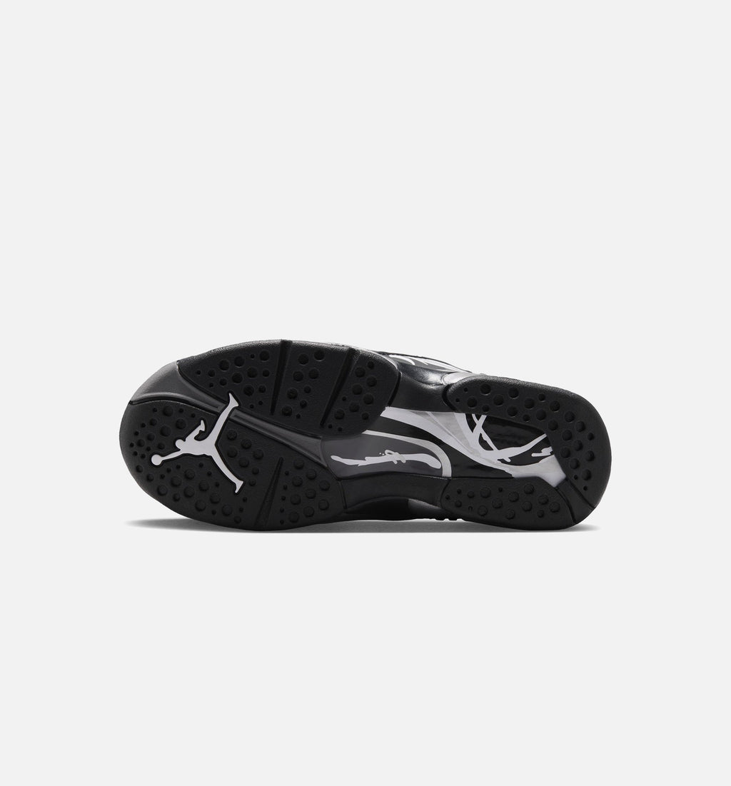 Air Jordan 8 Retro 'Chrome' Grade School - Black/White/Light Graphite
