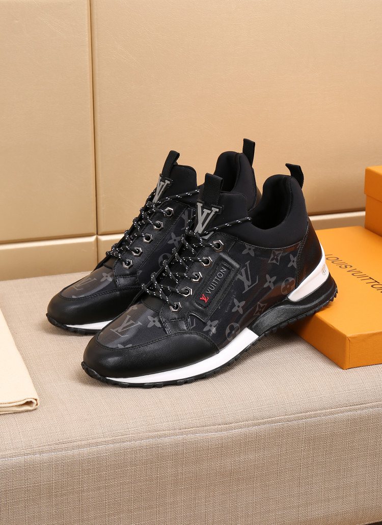 Louis Vuitton Monogram High-Top Sneakers