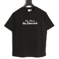 Dior No Dior No Dietrich Text T-Shirt - Black